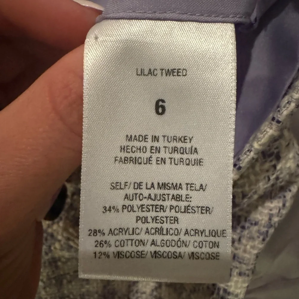 *NWT* Favorite Daughter First Wife Mini Skirt Sz 6 Preppy Tweed Plaid Timeless